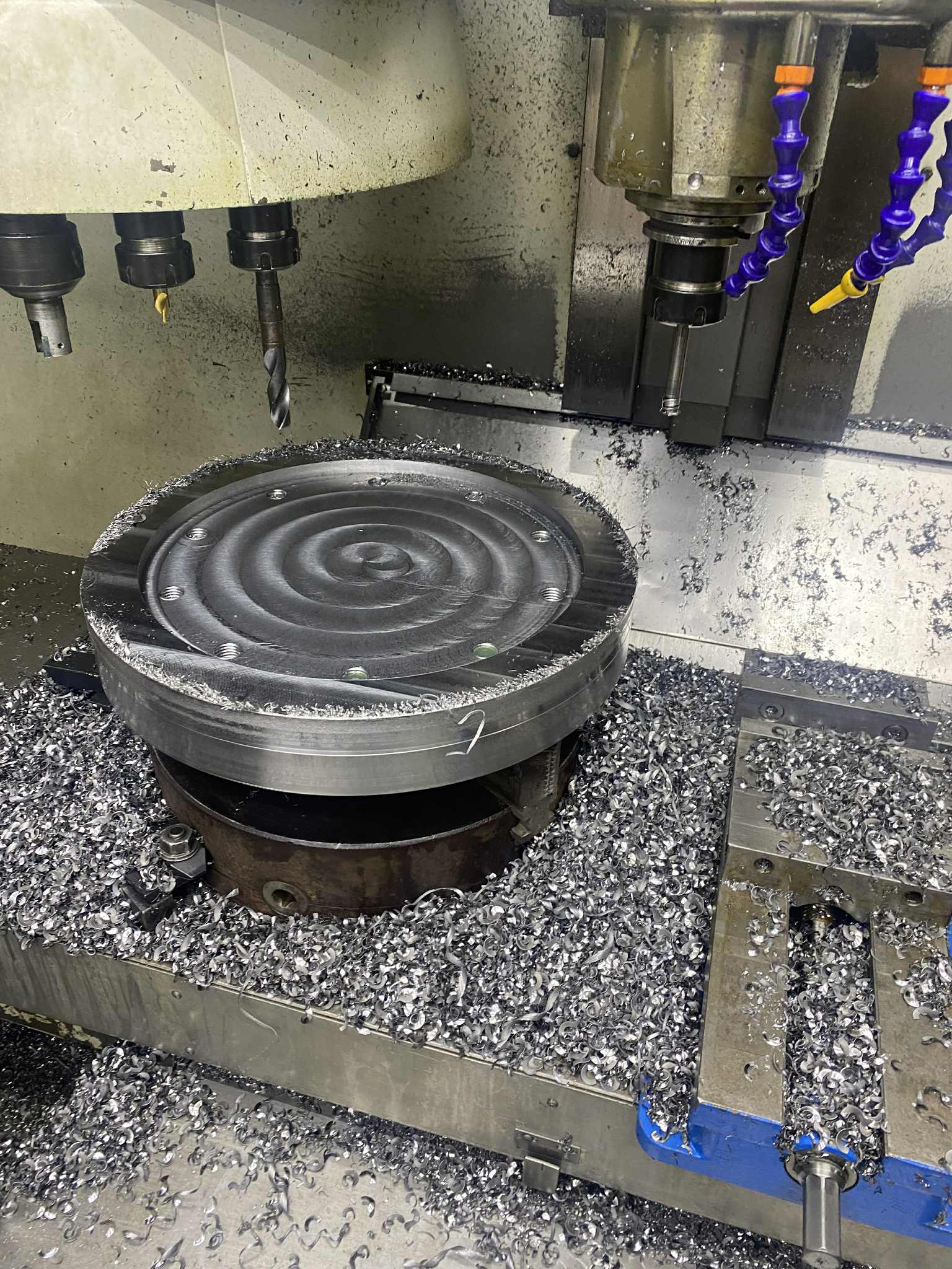 CNC machined part sample