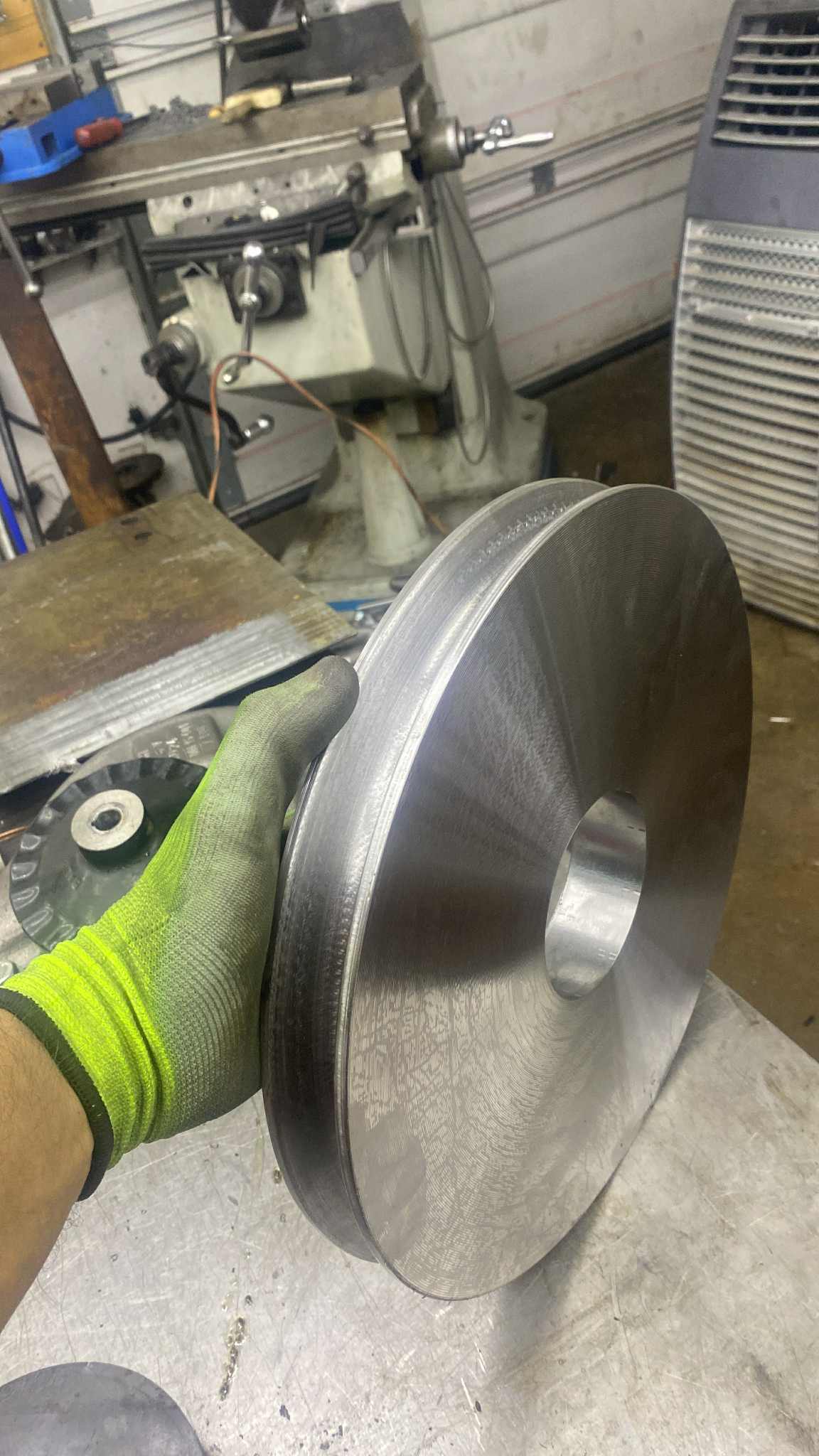 Custom machined component
